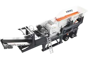 Mobile crushing plant