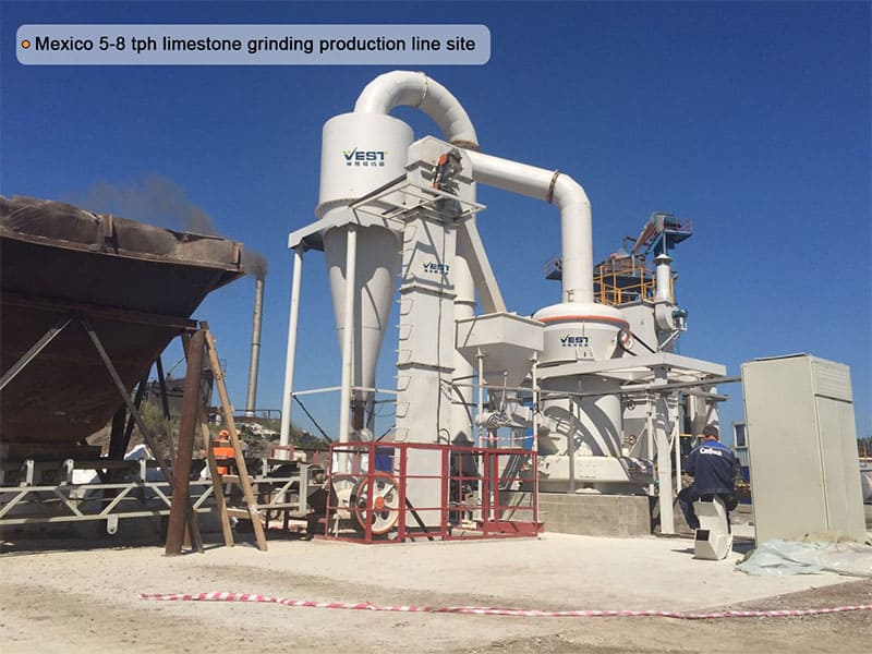 Stone grinding production line