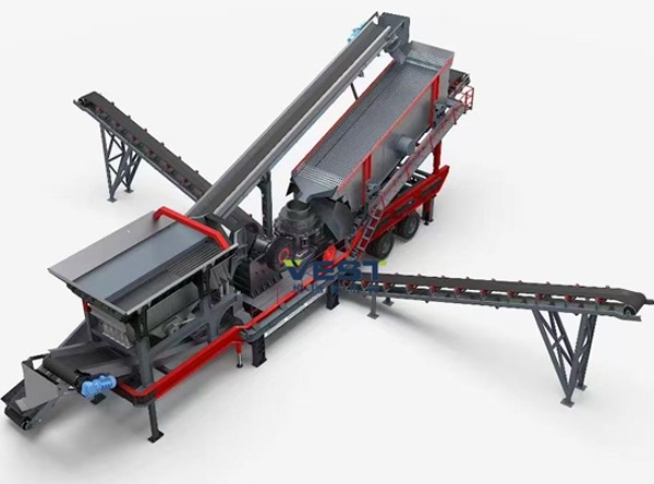 VKT Portable All-In-One Crushing Plant