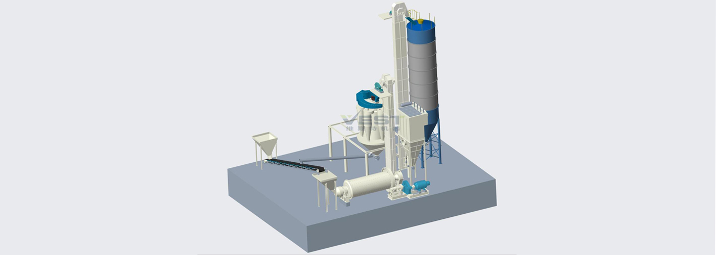 Quartz Or Cement Ball Mill Plant