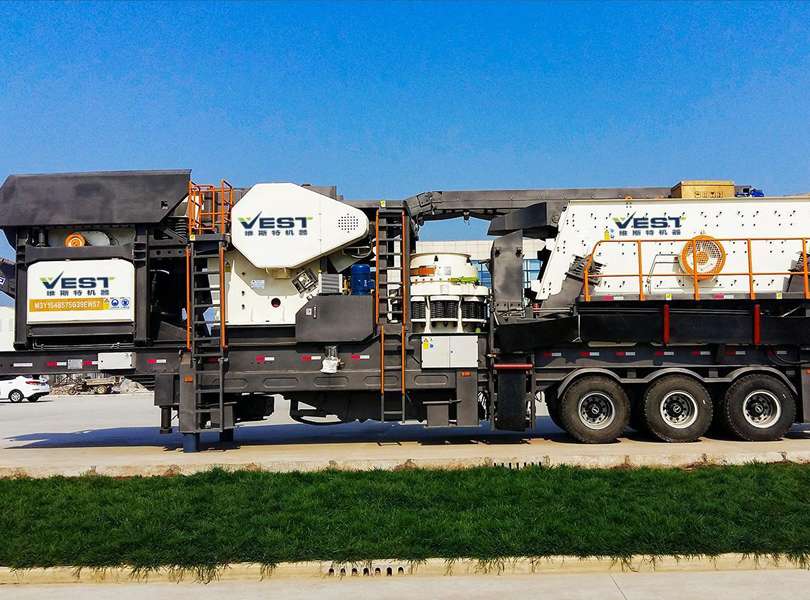 VKT Portable All-In-One Crushing Plant