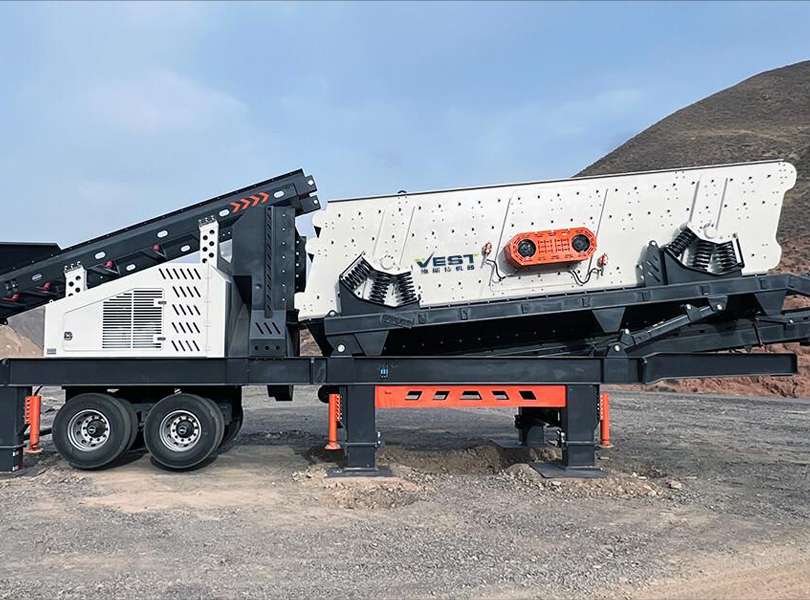 VK Tyre Mobile Screening Plant