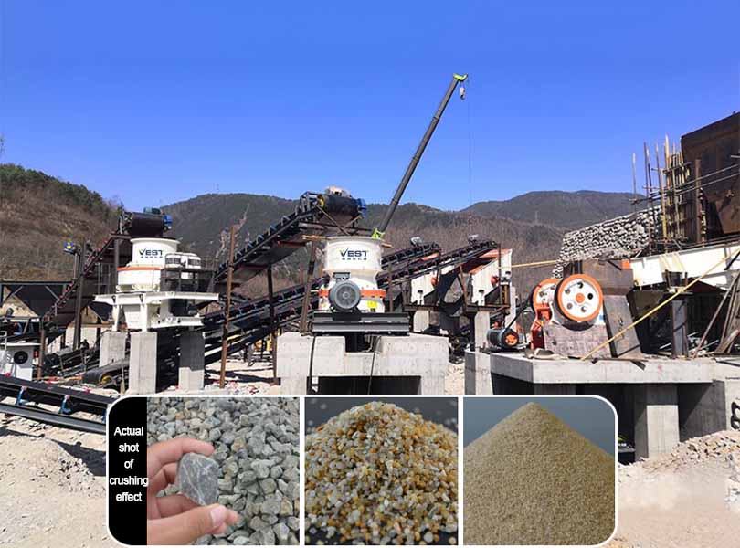 Which stones can be used as sand making raw materials?